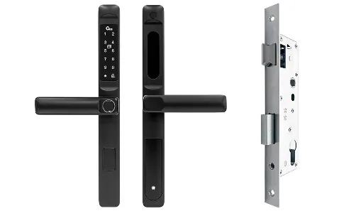 Gimmel F22 TTLock, DM-35, R, Черный матовый