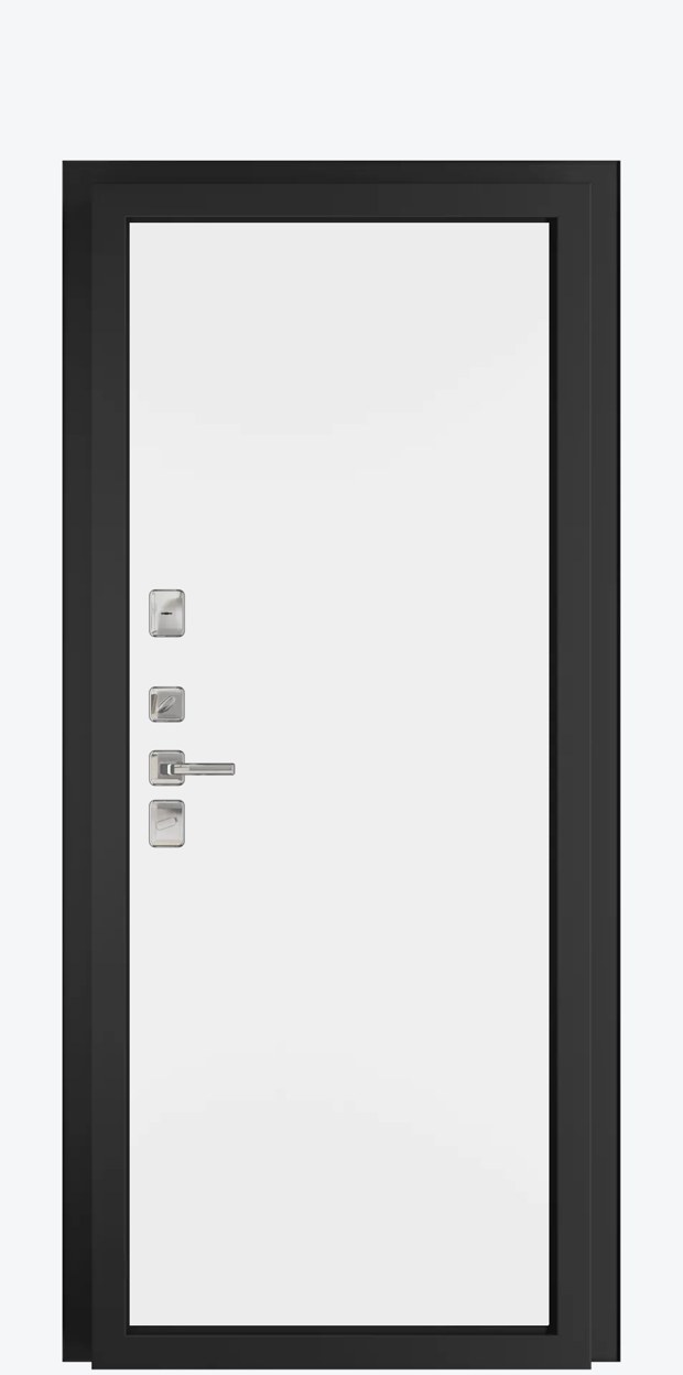 Стальная 28 черный муар с блестками изнутри — В001П-12 Эмалит белый в наличии