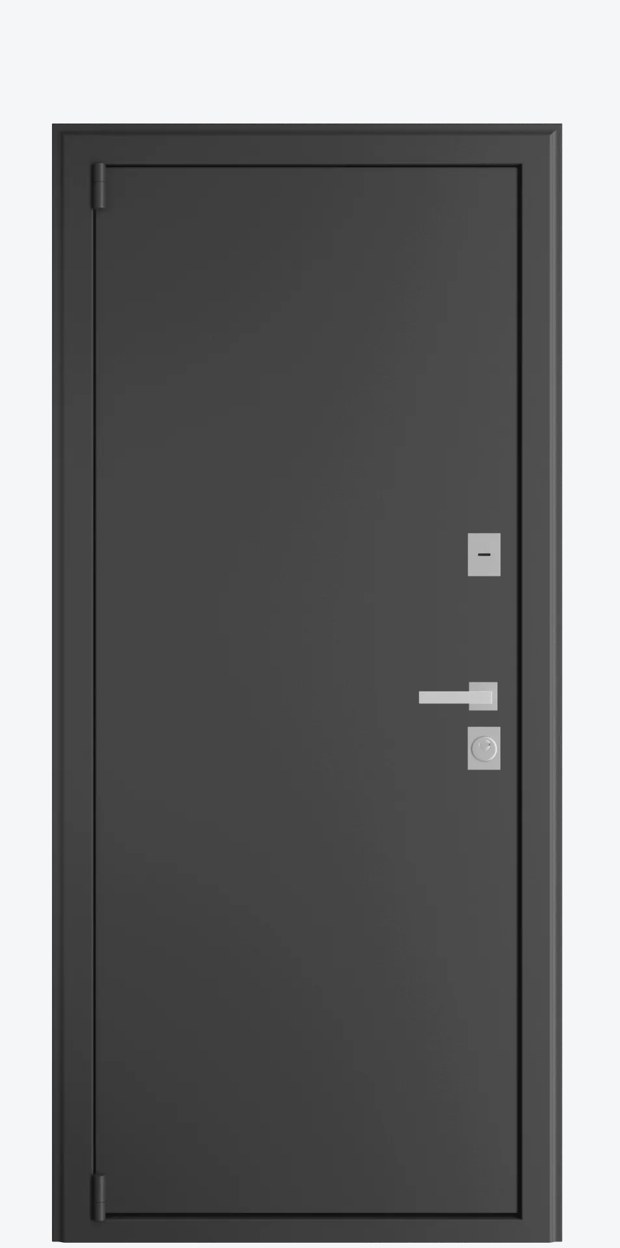 Стальная 55 черный муар снаружи — муар полотна