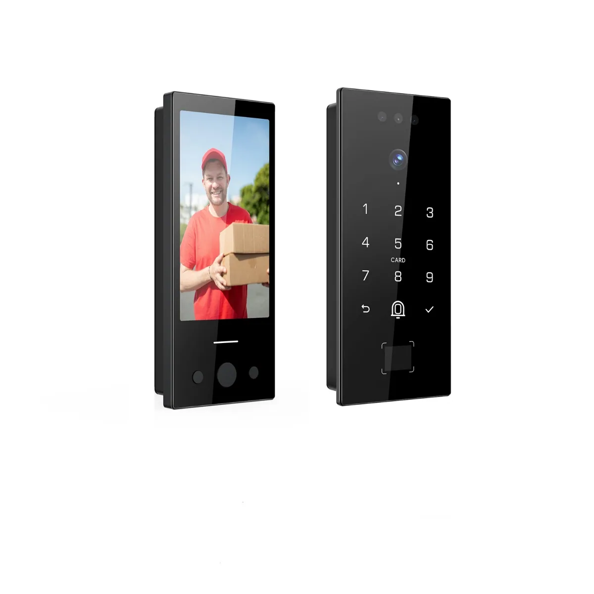 Комплект BRIDGE Арт. 70×30 СТЕКЛО MYLOCK ML-08, L-1800 — система доступа для узкопрофильных дверей под ключ — фото 7